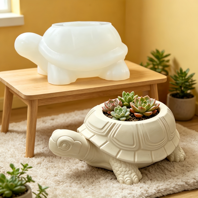 Potsticker Mold - Maceta con forma de tortuga para