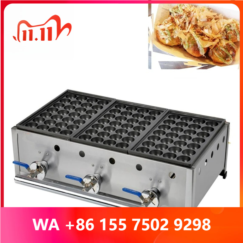 Takoyaki Grill Plate - Máquina para hacer takoyaki con 3