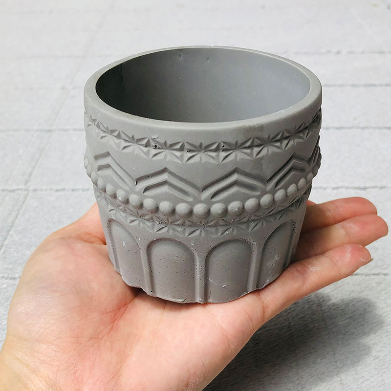Maceta de cemento ovalada, mol - Potsticker Mold reseña y precio