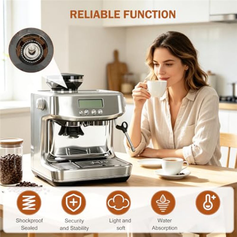 | DANDO |   Juego de 10 anillo - Breville Espresso Bes870 reseña y precio
