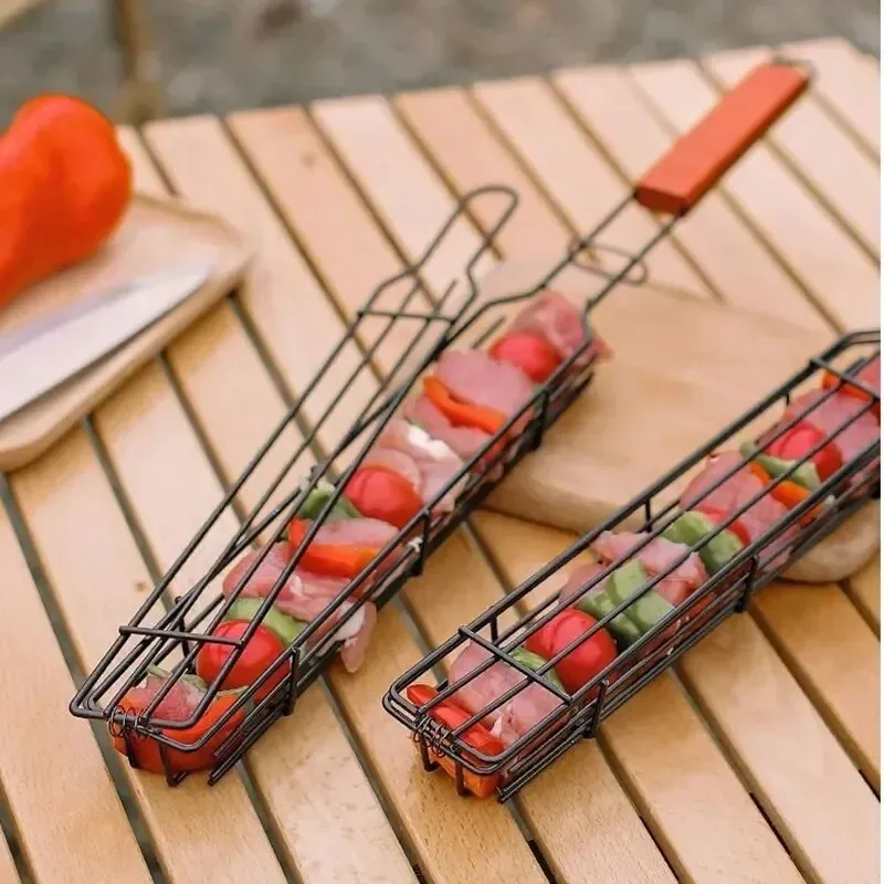 Cesta para asar a la parrilla  - Corn Dog Stick reseña y precio
