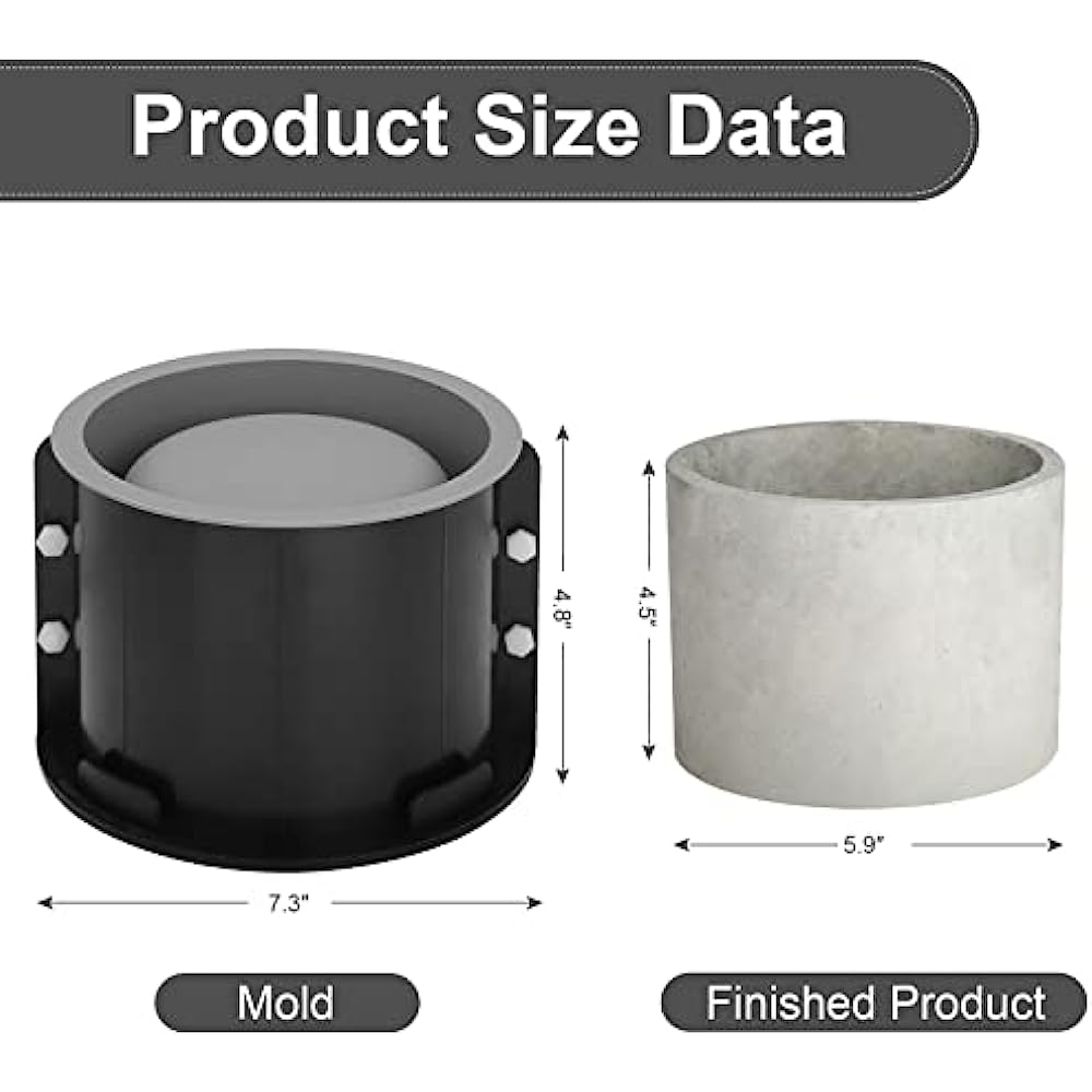 Molde de cemento para maceta g - Potsticker Mold reseña y precio